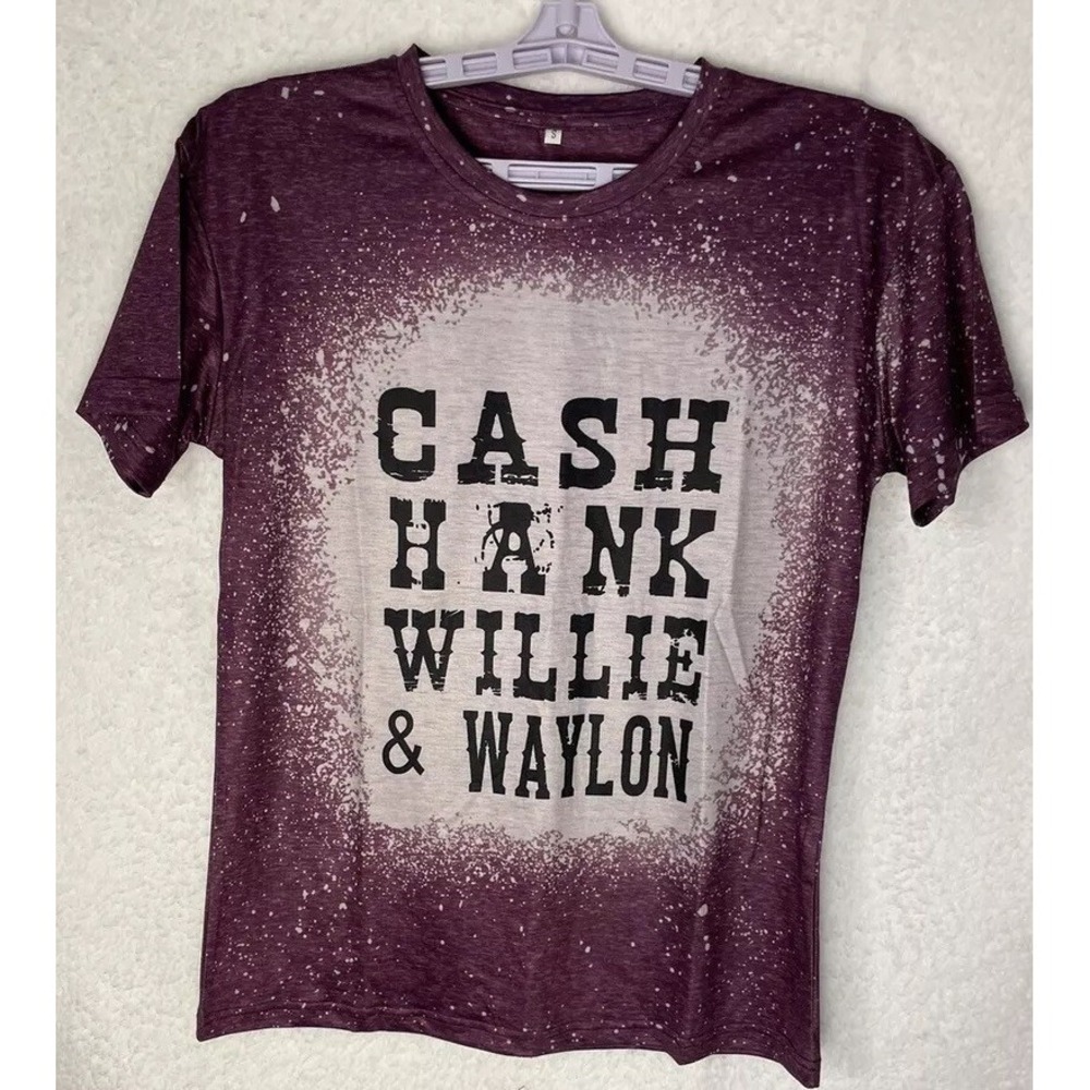 Cash Williams Willie Nand Waylon Women's Size Small Country Greats